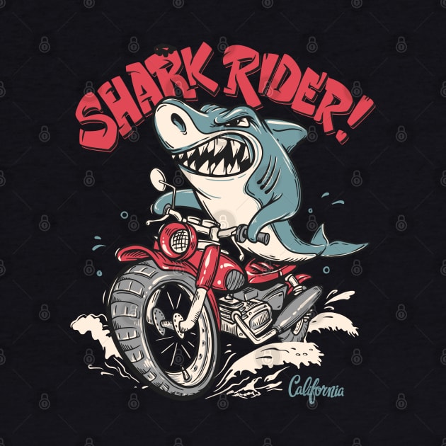 Shark Rider Motorcycle by Mako Design 